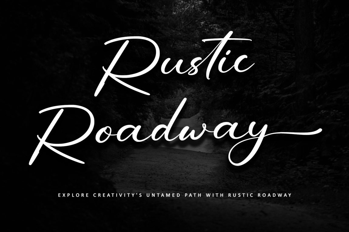 1. Rustic Roadway