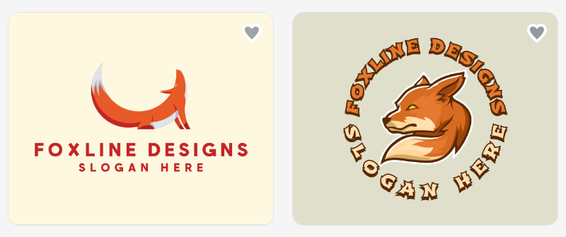 1. Generate a fox logo in monoline style, with clean geometric lines.