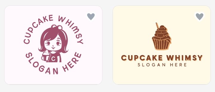 27. Create a hand-drawn bakery logo featuring a smiling cupcake, soft pastel palette, and quirky font.
