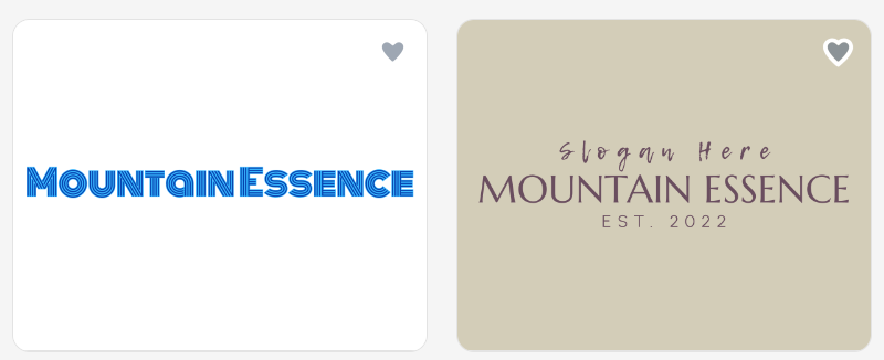 3. Design a logotype with thin outlines, centered composition, and bold fonts.