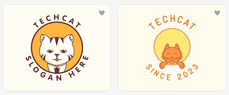 4. Craft a modern and minimalist cat logo, monochrome palette, ideal for a tech brand.