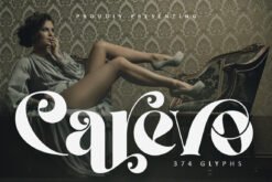 Carevo-Luxurious Display Serif Font