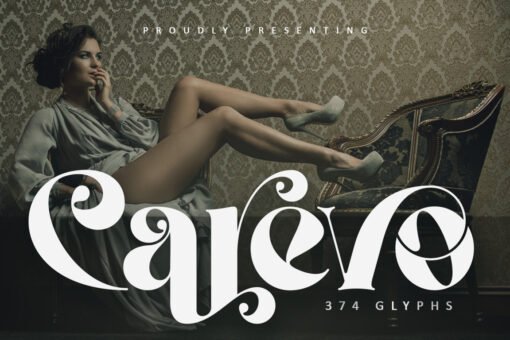 Carevo-Luxurious Display Serif Font