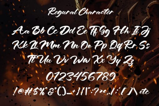 Spartan Brush - Brush Font - Image 10