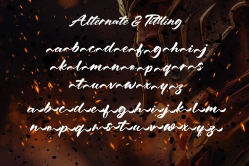 Spartan Brush - Brush Font - Image 11