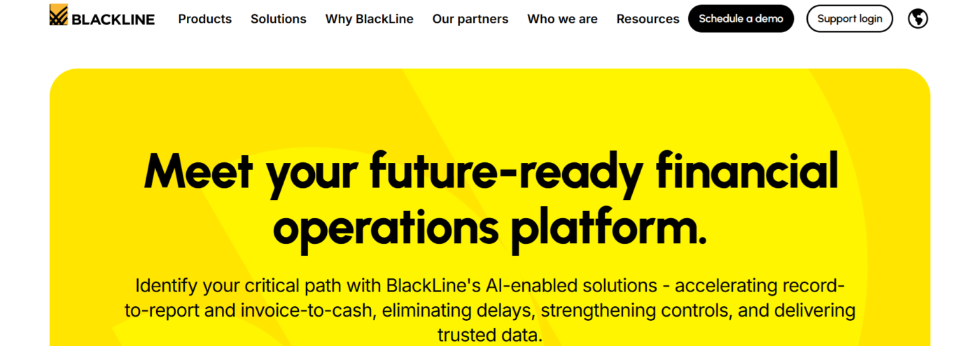 Blackline website