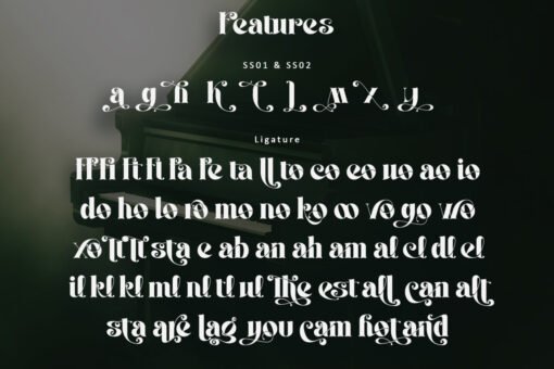 Carevo-Luxurious Display Serif Font - Image 13