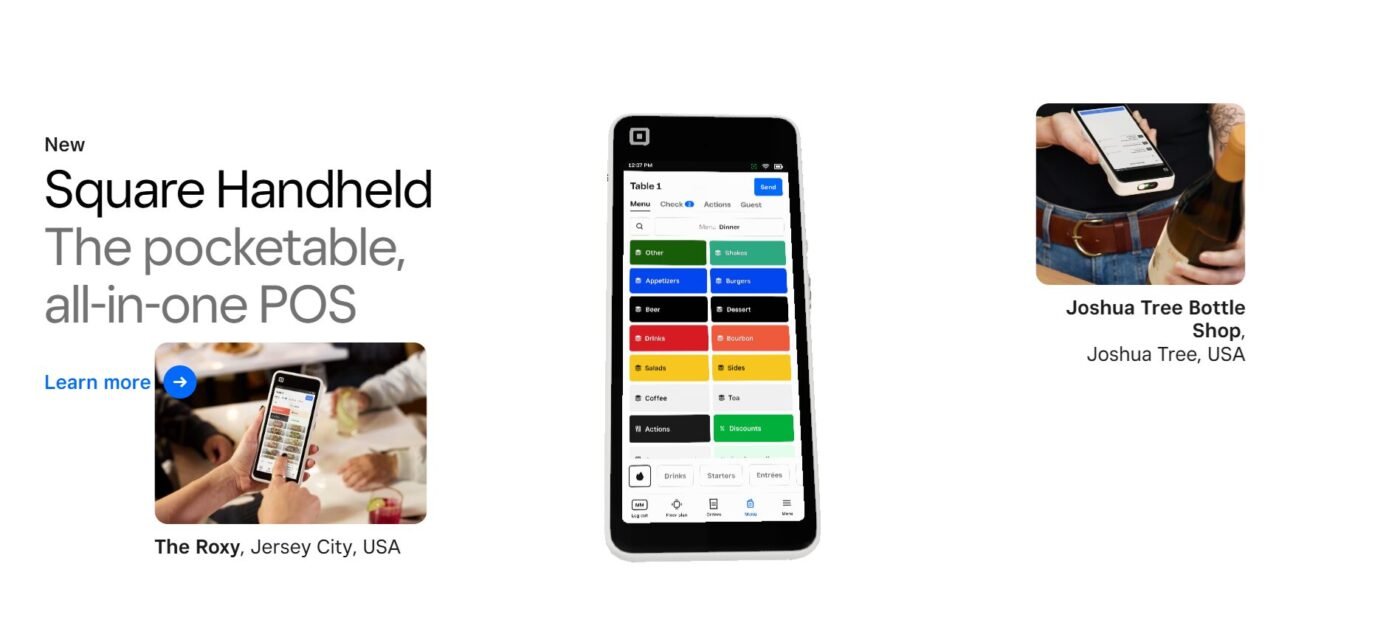 Square website