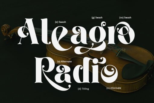 Carevo-Luxurious Display Serif Font - Image 3