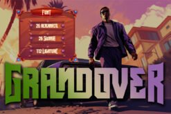 Grandover – Bold Urban Display Font for Gaming & Street Design