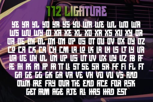 Grandover – Bold Urban Display Font for Gaming & Street Design - Image 10