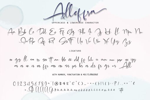 Alleffra – Modern Handwritten Monogram Font - Image 8