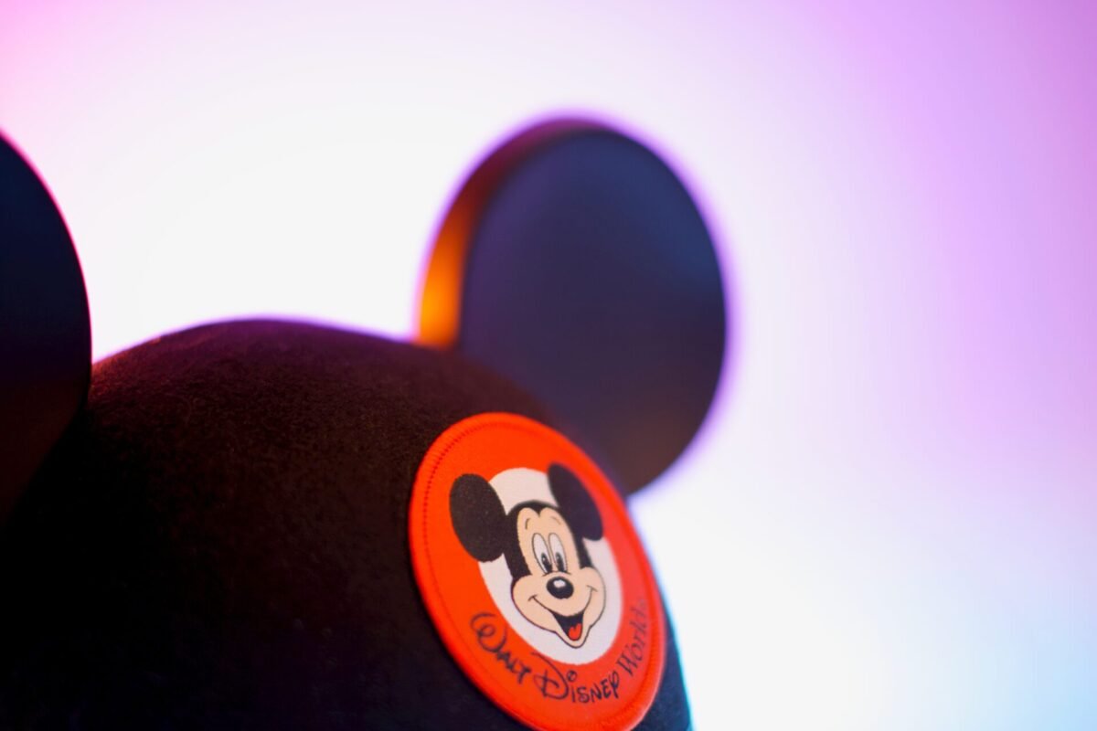 Mickey Mouse mascot logo example in branding (www.unsplash.com)