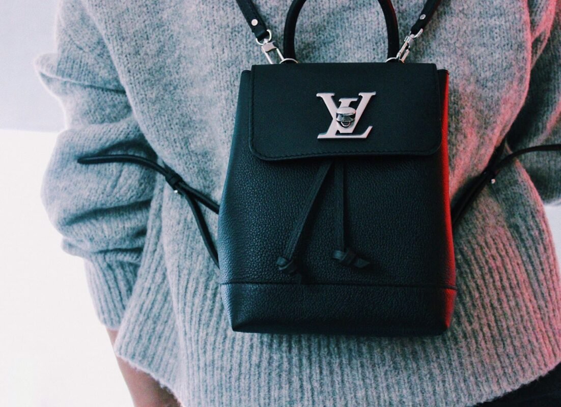 The LV’s monogram logo on its product | Source: Unsplash 