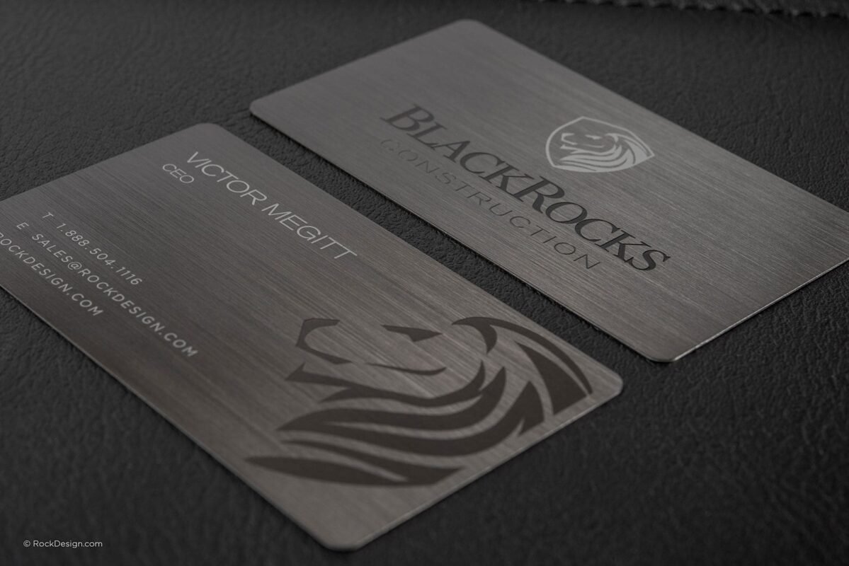 Result of a professionally-printed business card (Source: Array Printing)
