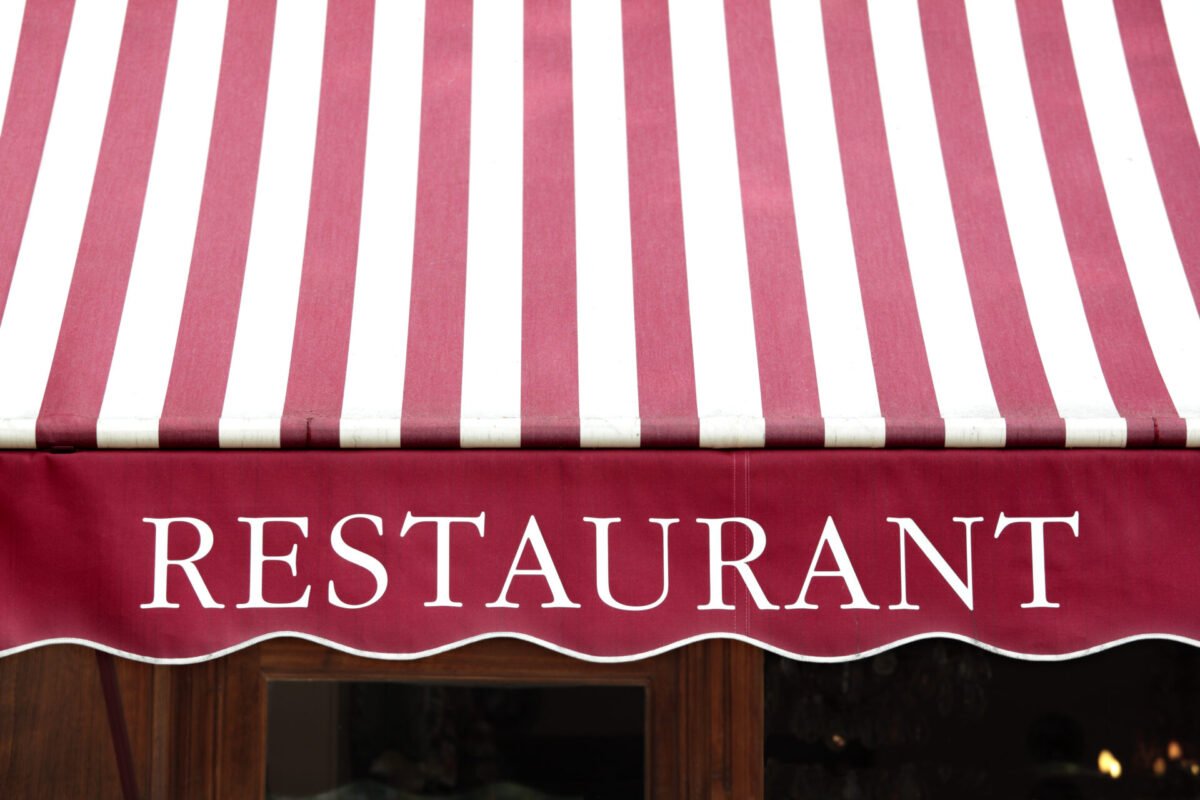 Restaurant canopies