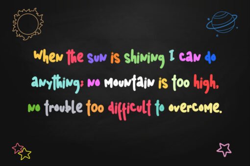 Shooting Star – Playful Display Font for Kids, School, and Fun Designs - Image 2