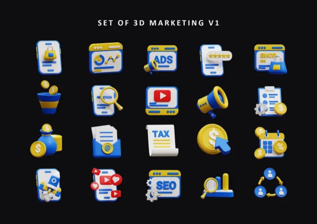 Set of high-quality graphics | Source: letterara.com