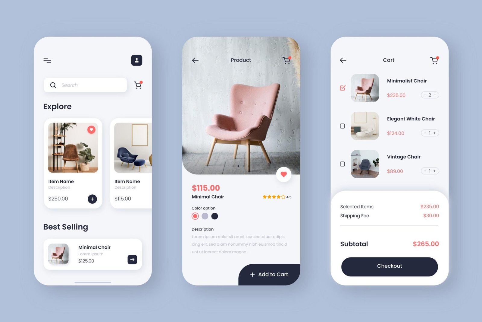 Mobile responsiveness of website design example