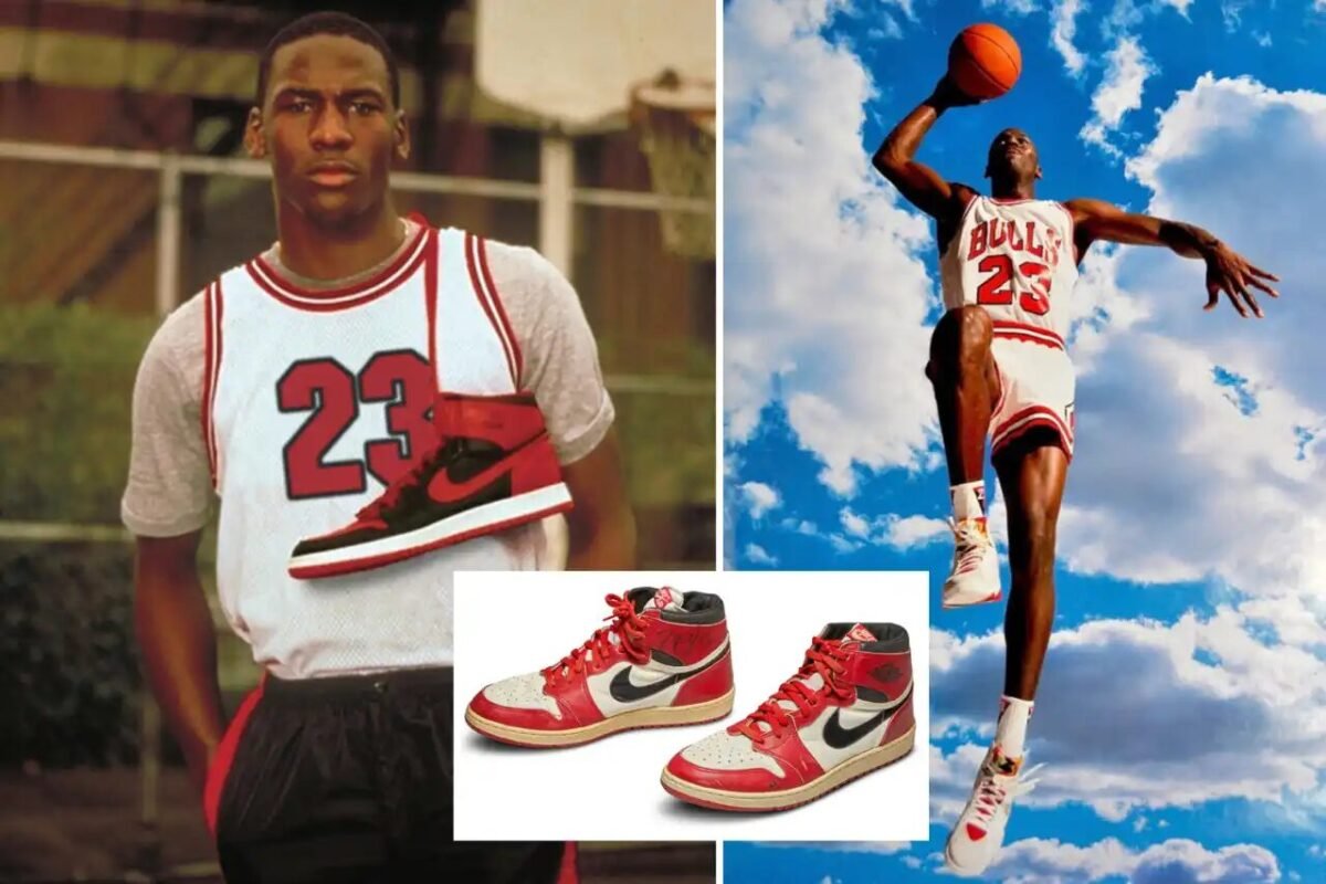 Michael Jordan with Nike endorsement revolutionized sports marketing (Source: thesun.co.uk)