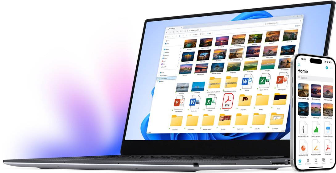 pCloud application display | Source: pcloud.com