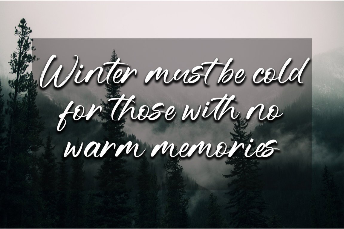 Christmas Merryland – Festive Brush Handwritten Font for Holiday Designs - Image 5