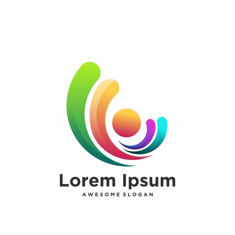 Unique logo-center position examples