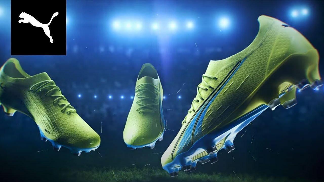 Puma digital ad showcasing football boots (Source: YouTube/PUMA)