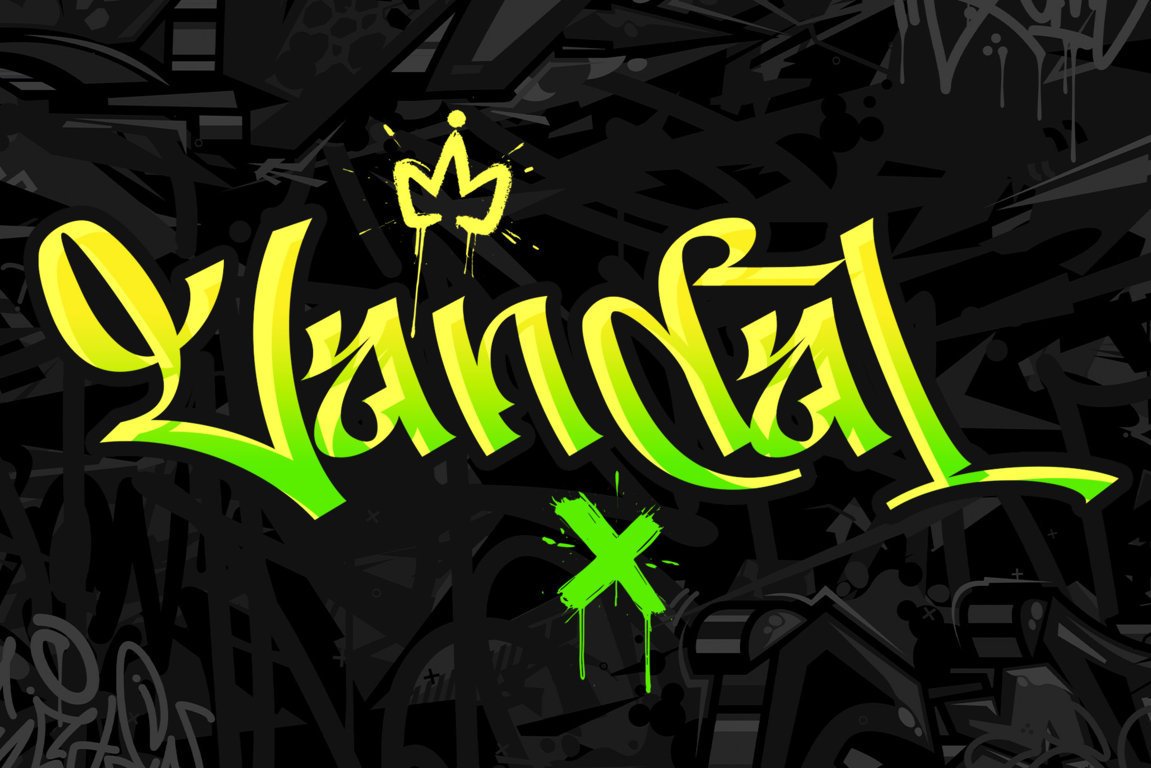 Aerolt – Bold Graffiti Font with Urban Street Style for Branding, Apparel & Digital Design - Image 6